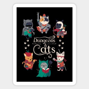 Dungeons & Cats 2.0 Magnet